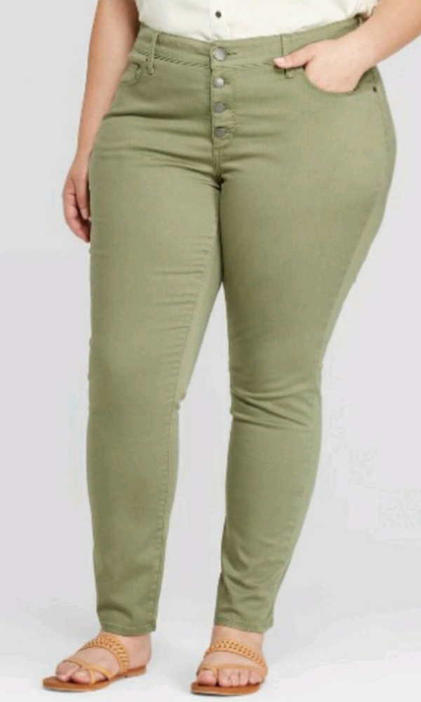 Universal Thread Olive Skinny Jeans